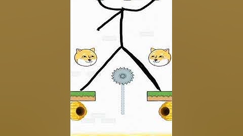 Dog gaming video rescue draw to save level 52#shorts #viral #youtubeshorts #gaming