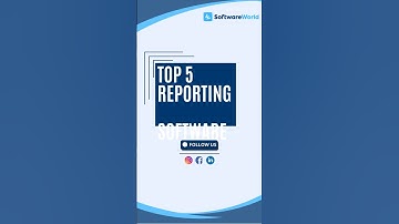 Top 5 Reporting Software | Best Tools for Data Visualization, Dashboards. #SoftwareWorld #tech