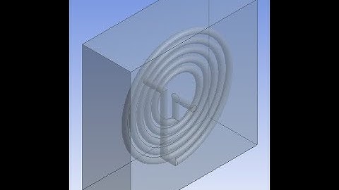 CFD analysis of a spiral heat exchanger having multiple turns (Part-2)
