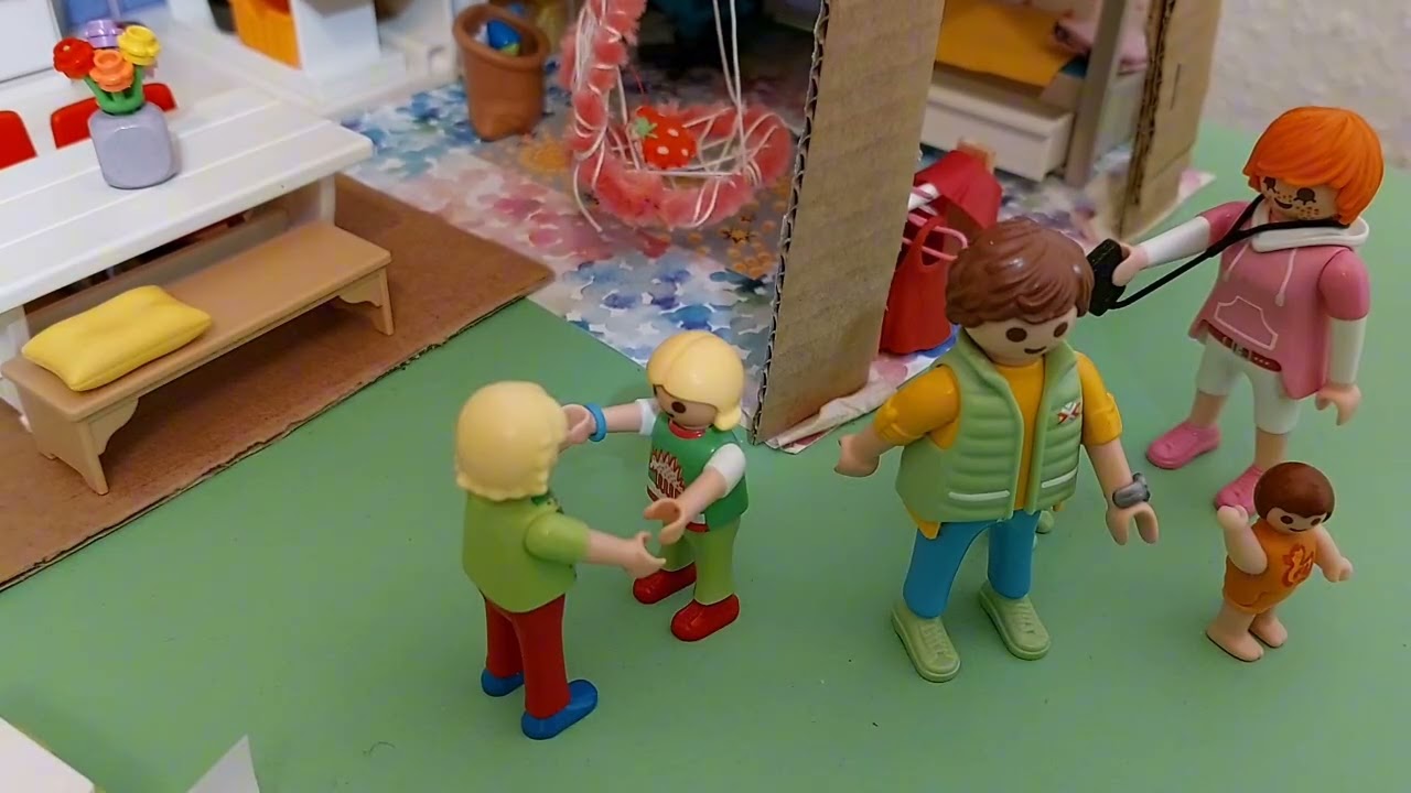 Playmobil Familie Kuchen - Amelies 13 Geburtstag