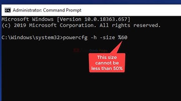 Reduce Hiberfil.sys File Size In Windows 10