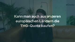 Equota Qa Die Thg-Quote In Europäischen Ländern Kaufen?
