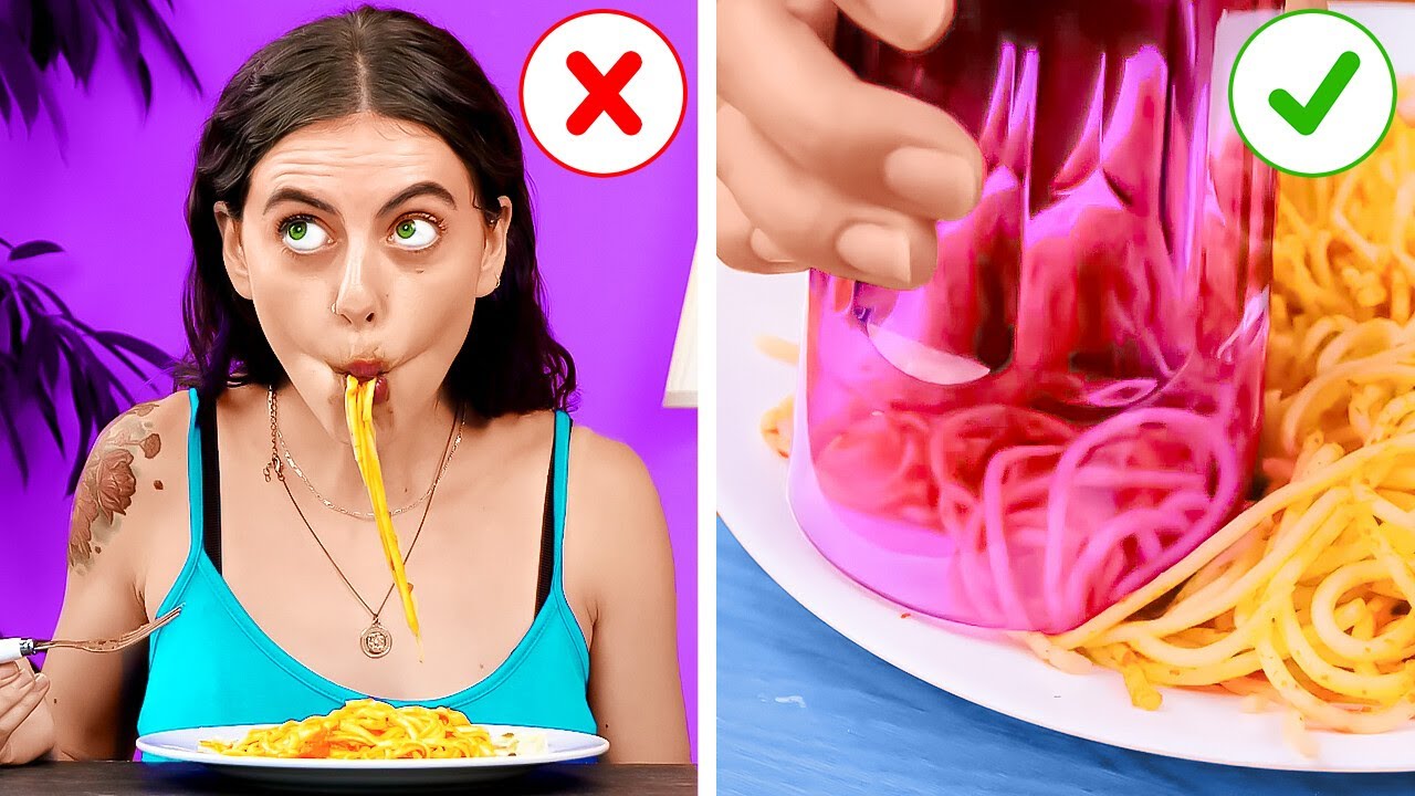 ⁣Yummy Food Hacks to Avoid Awkward Situations