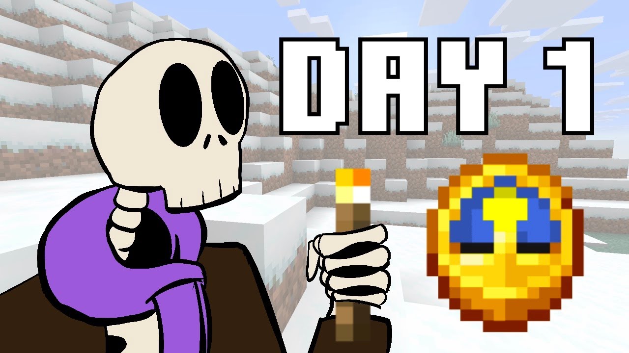 Day 1: Just Survive! - Minecraft 1 Day at a Time