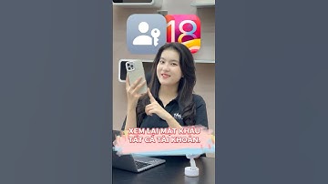 Cách xem lại tất cả mật khẩu đã lưu #iphone #taoai