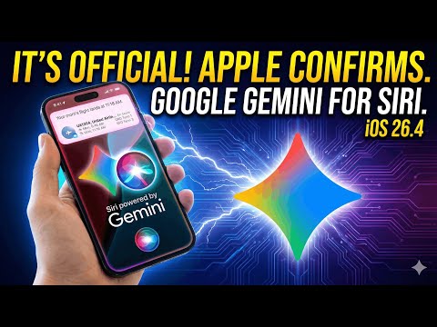 Gemini Power Siri Is CONFIRMED IOS 26 4 Just Got Interesting 
