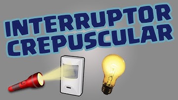 Interruptor CREPUSCULAR || ¿Qué es la HISTÉRESIS? || Ideal para el jardín