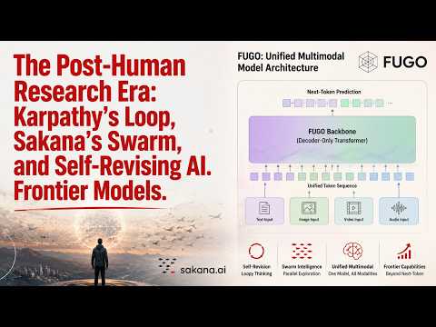 The Post-Human Research Era: Karpathy’s Loop, Sakana’s Swarm, and Self-Revising AI. Frontier Models.