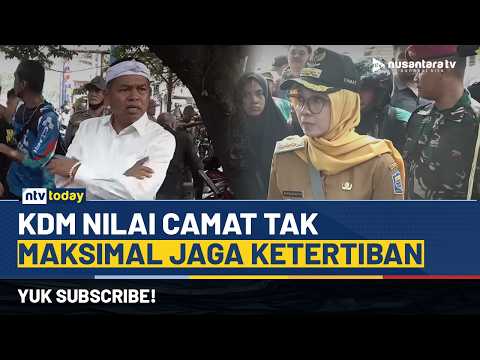 Murka! Dedi Mulyadi Minta Camat Lebih Aktif Jaga Ketertiban Kota Bandung | NTV TODAY