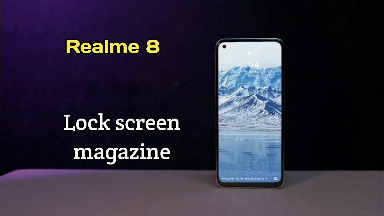 realme lock screen magazine problem auto changing wallpaper problem