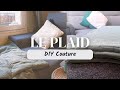 12  diy couture  le plaid  dessus de lit