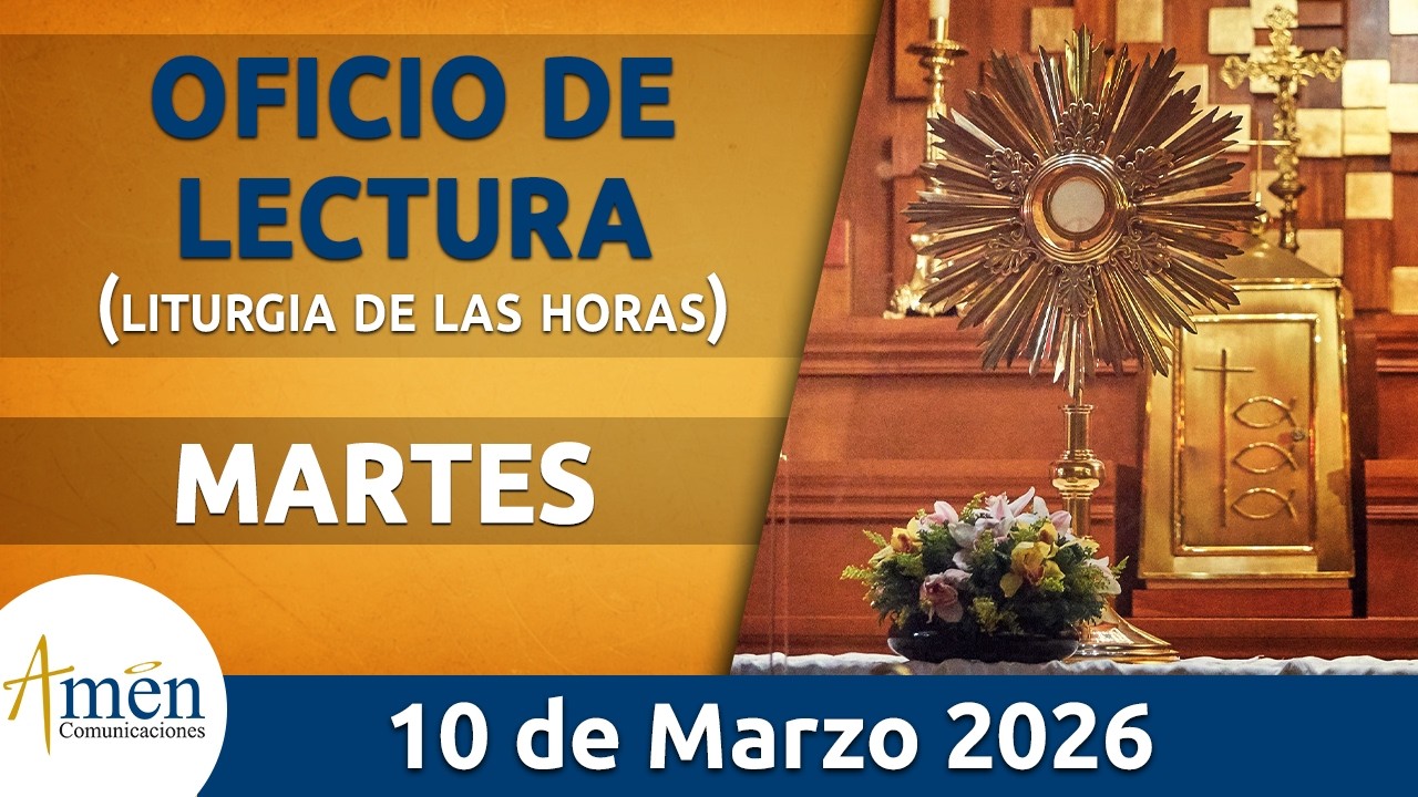 Oficio de Lectura de hoy Martes 10 Marzo de 2026 l Padre Carlos Yepes l Católica l Dios