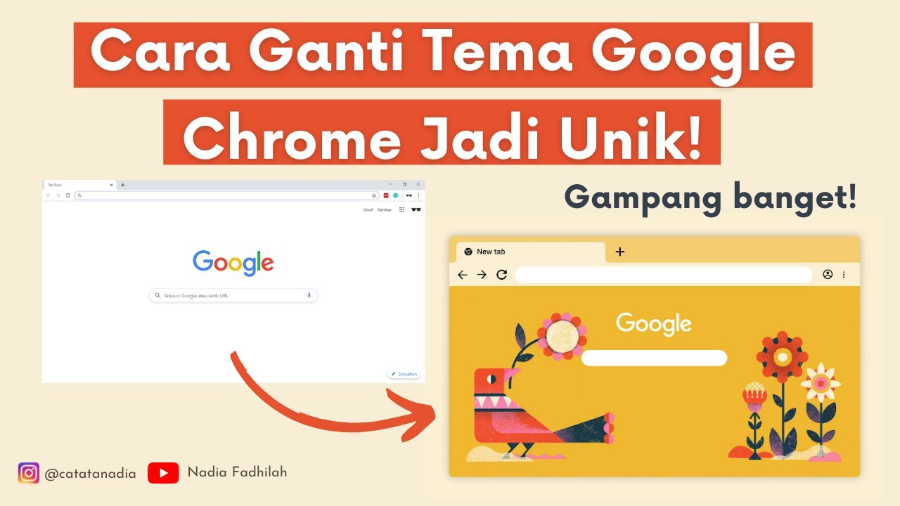 Cara Mengganti Tema Google Chrome di Laptop (Tema Unik)