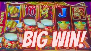 I Put $100 In A Dancing Drums Prosperity Video Slots Machine! Triple Drums For The BIG WIN!