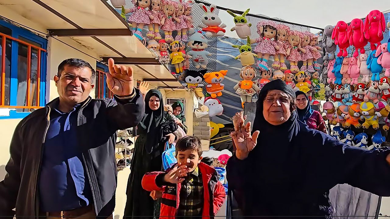 An amazing and pleasant trip to the doll market