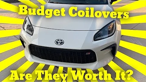 Budget Coilovers for your GR86/BRZ - Install Guide and Review