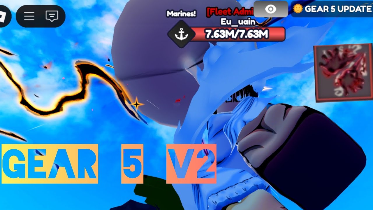 Showcase Gear 5 rework(v2)-One Fruit Simulator