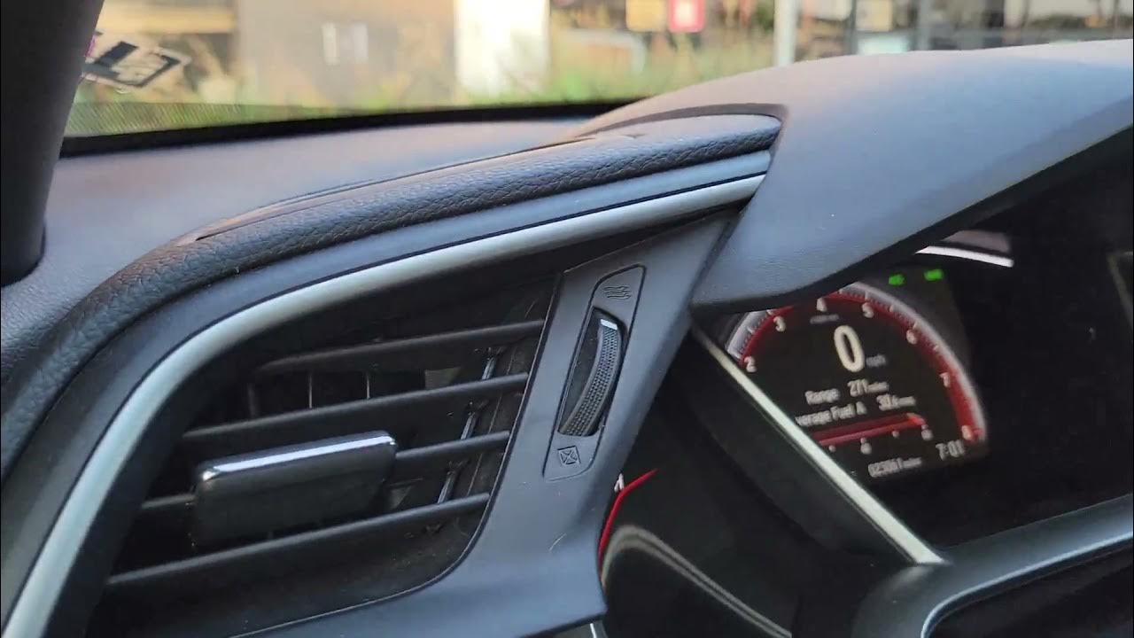 Honda Civic 2020 making a flickering/clicking noise - YouTube