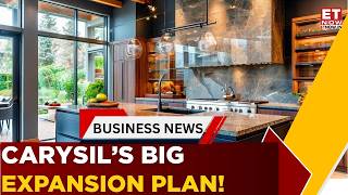 Inside Carysil's Global Growth Journey | Capitalising On Evolving Consumer Tastes | AAYC | ET Now Inside Carysil's Global Growth Journey | Capitalising On Evolving Consumer Tastes | AAYC | ET Now