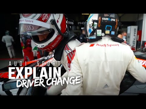 Audi Sport explains the driver change during the race | 24h racing insights