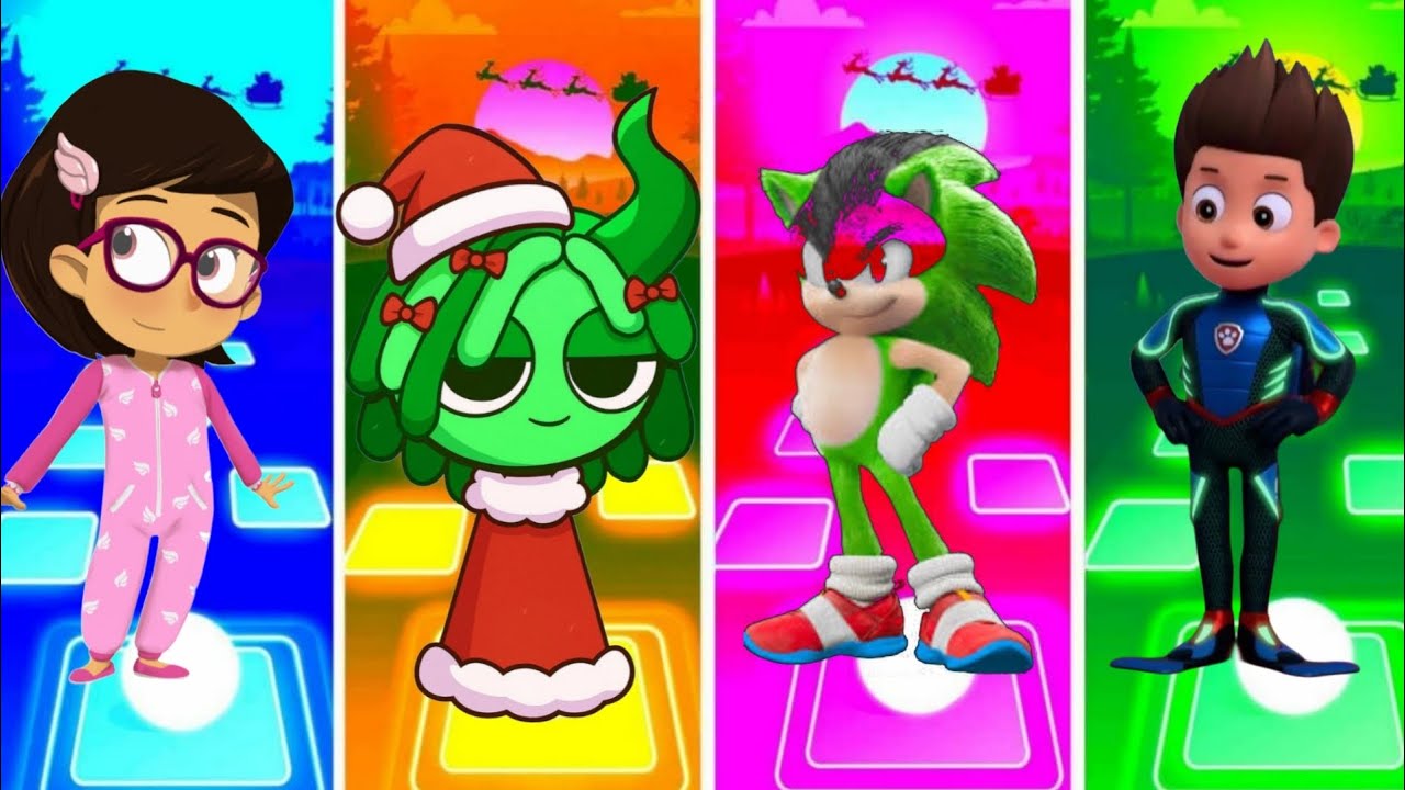 Pj masks 🆚 sprunki 🆚sonic 🆚paw patrol who is best?♦