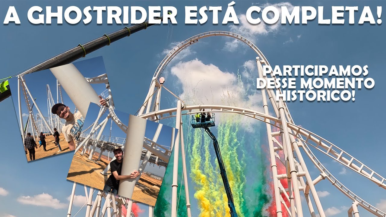 A Ghostrider está COMPLETA! Participamos desse momento HISTÓRICO NO CACAU PARK!