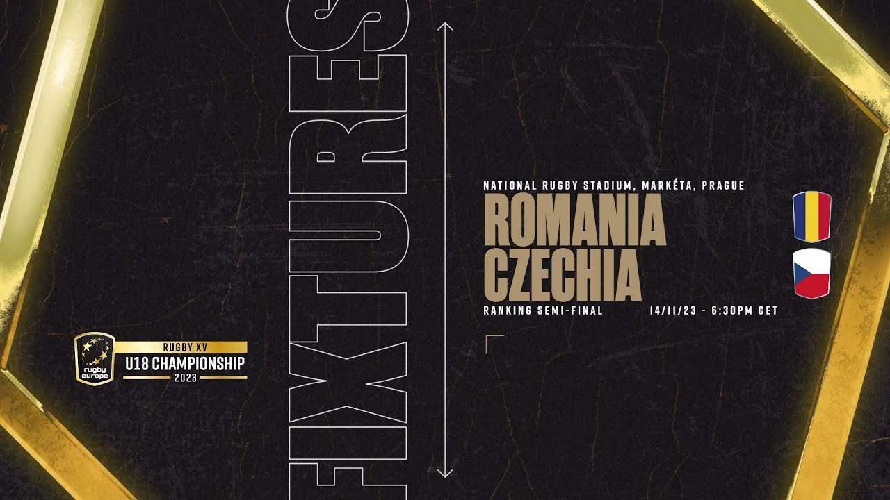 ROMANIA v CZECHIA - RUGBY EUROPE U18 CHAMPIONSHIP 2023