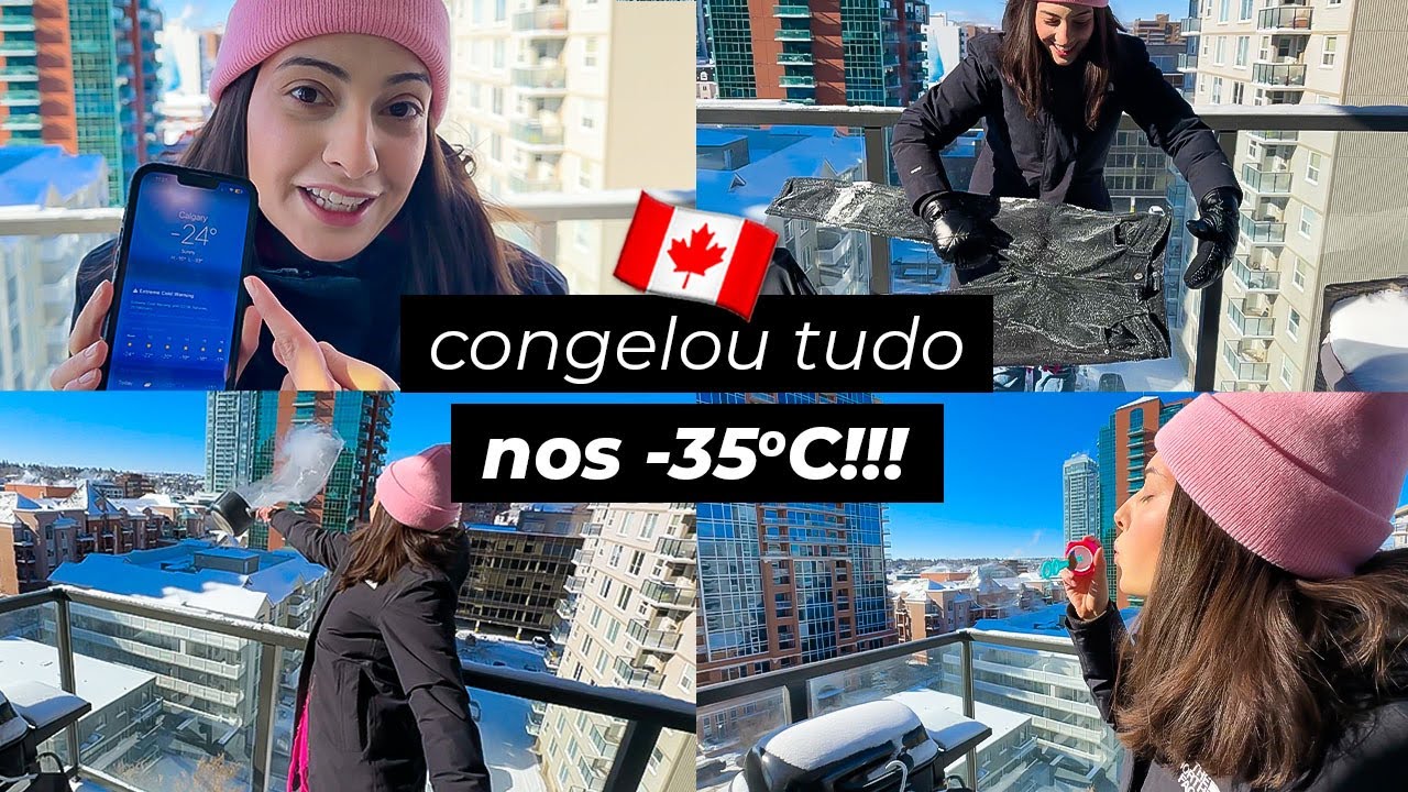 O que acontece nos -35 graus? perguntas e respostas sobre viver no frio - Vida no Canadá