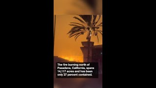 Eaton fire destroys over 1,200 structures