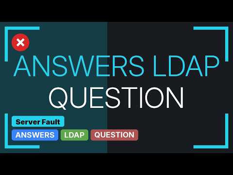Samba Ldap problem