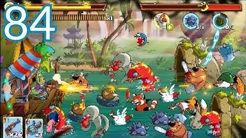 Swamp Attack 2 Gameplay Walkthrough Level 84