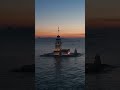 #istanbul #bosphorusviews #kizkulesi #sunset #turkey