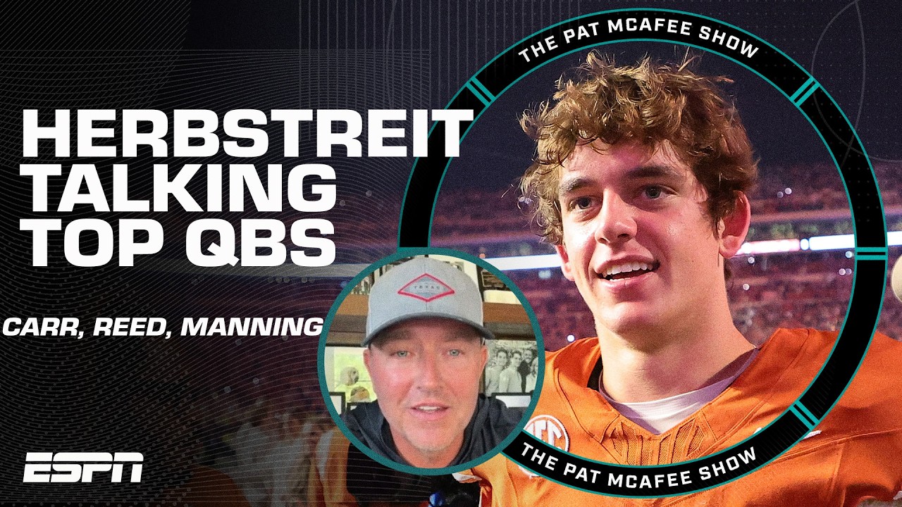 Talking CJ Carr, Marcel Reed and Arch Manning with Kirk Herbstreit & Peter! 🐶 | The Pat McAfee Show