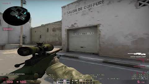 CSGO motion blur test