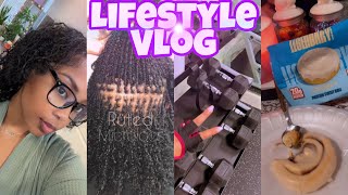 LIFESTYLE VLOG| Shop with Me, 8Months Loc’d, ReTie, Gym, New Protein Goodies &amp; MORE!!!