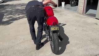 c 1965 Ducati 350cc Desmo Café Racer