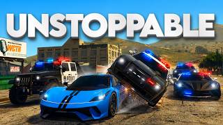 The Getaway Driver Who Could NOT Be Stopped in GTA 5. (INSANE)