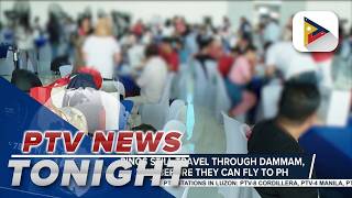 Many Filipinos Still Travel Through Dammam, Saudi Arabia Before They Can Fly To Ph Due To...