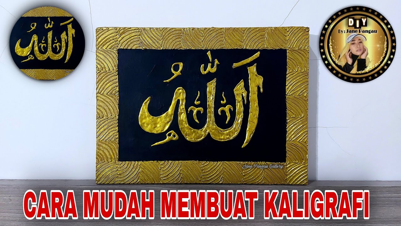 Tutorial Mudah membuat Kaligrafi 😍