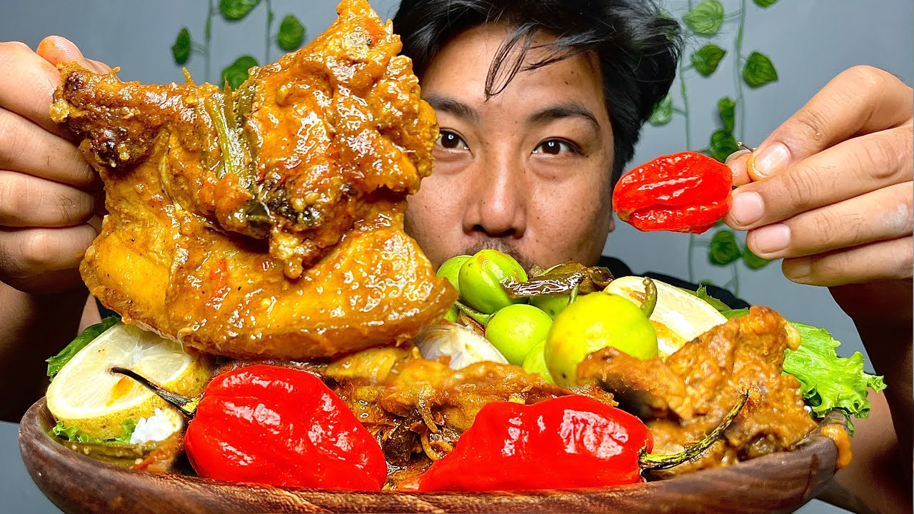 Shillong Juicy Pork🥩 With Rajma 🫘 Gravy Mukbang🍲