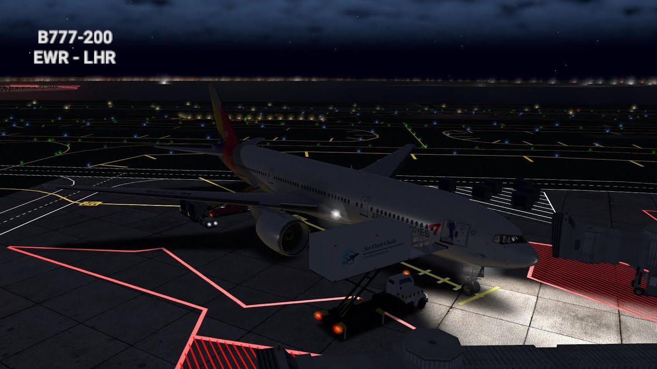 【B77L】RFS Flight Simulator B777-200LR 紐約/甘迺迪JFK -- 紐約/拉瓜地亞LGA