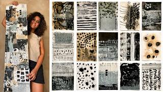 Information Wholeness | An Intuitive Mark Making Journey Through Tearing & Collage Guide