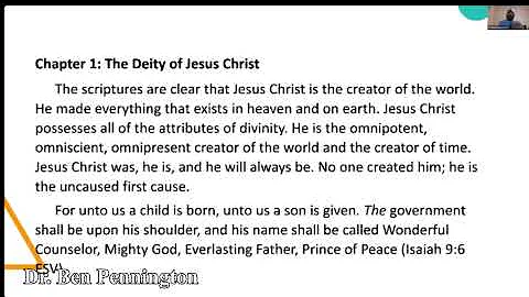 "Finding Jesus in Genesis- Chapters 1 & 2" | Dr. B...