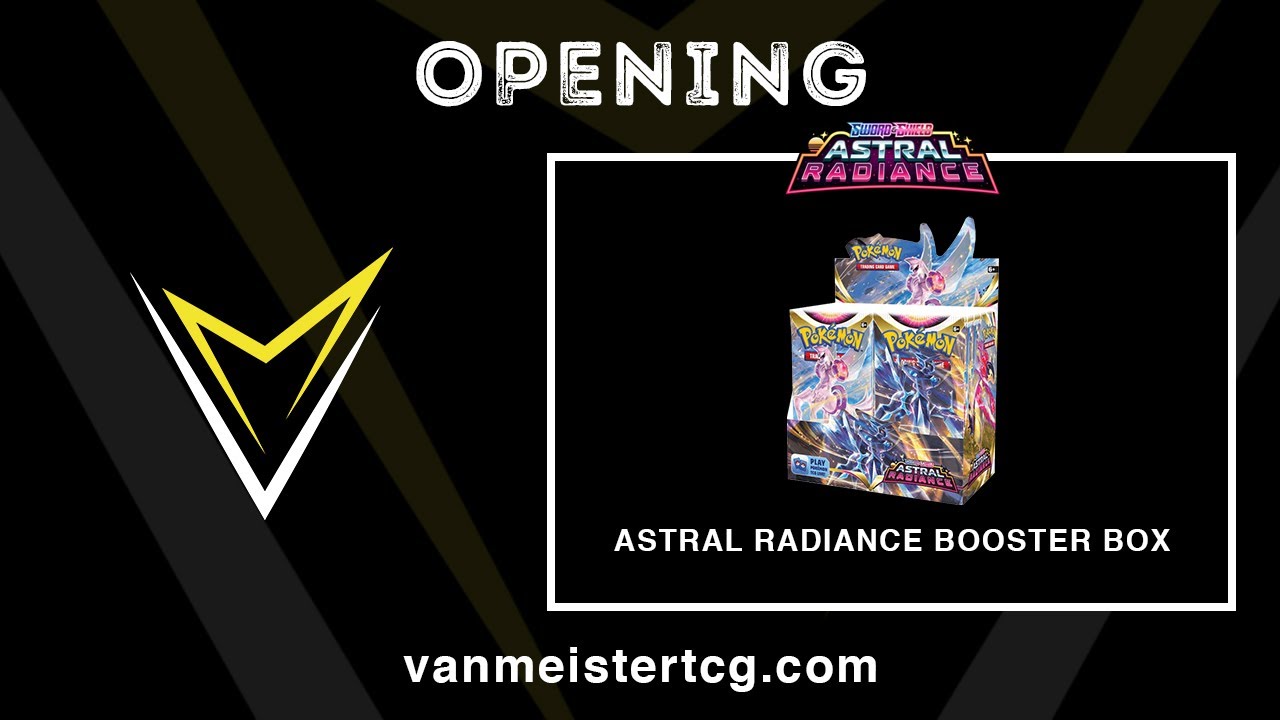 astral radiance booster box opening Pokemon: Sword & Shield: Pack This new booster set is inspired by the Pokemon Legends Pokmon TCG: Astral Radiance Booster