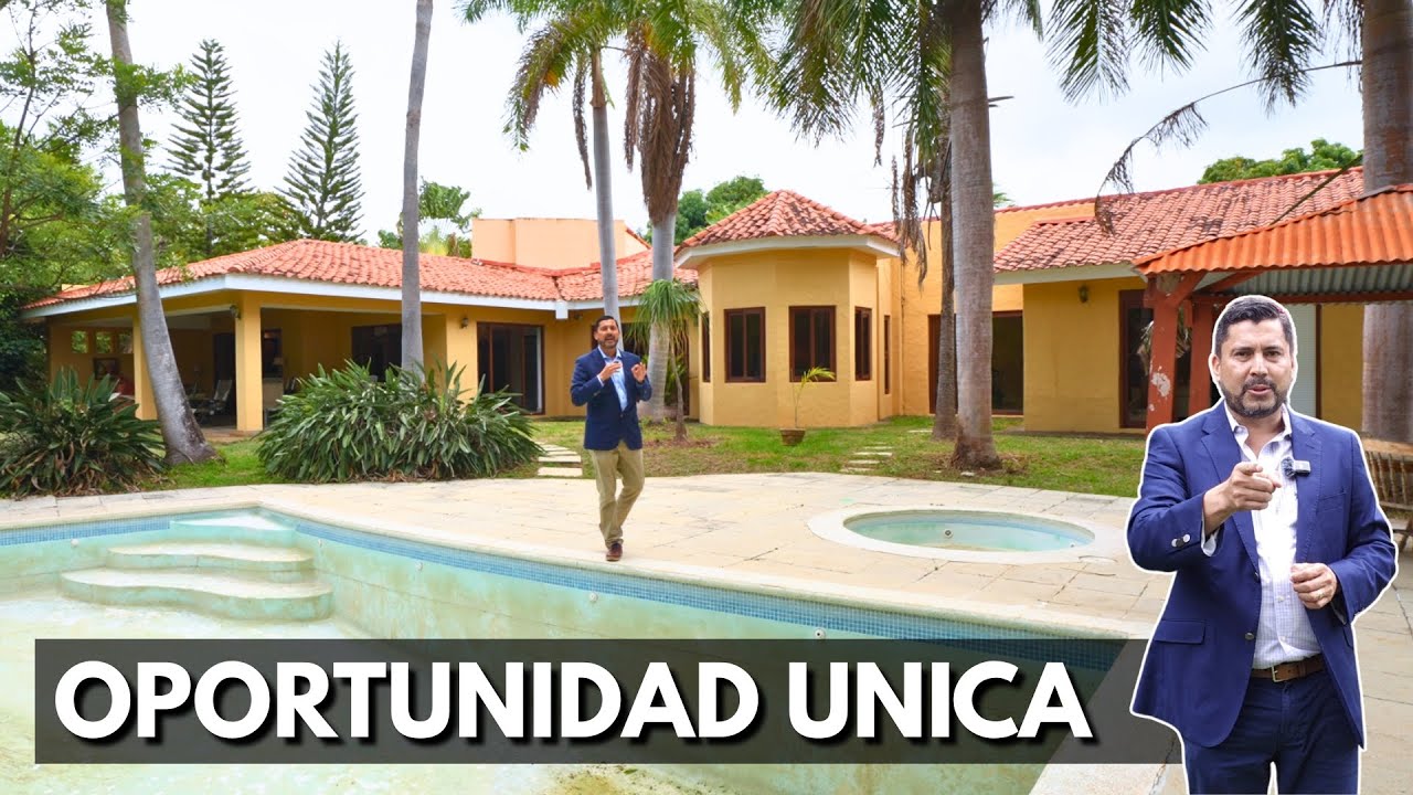 Una CASA IMPRESIONANTE en VENTA en EL SALVADOR Ubicada en LA HACIENDA en LA LIBERTAD