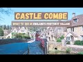 What to see in Castle Combe, Cotswolds || Castle Combe 4K Vlog