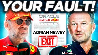 Adrian Newey JUST OBLITERATED Horner & Reveals SHOCKING STATEMENT!