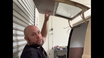 How to install rear window seal on VW Bus ( one person)