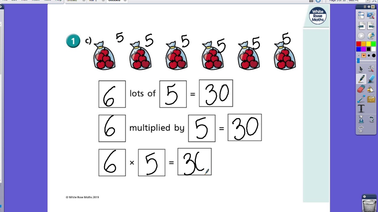 multiplication-sentences-using-pictures-youtube