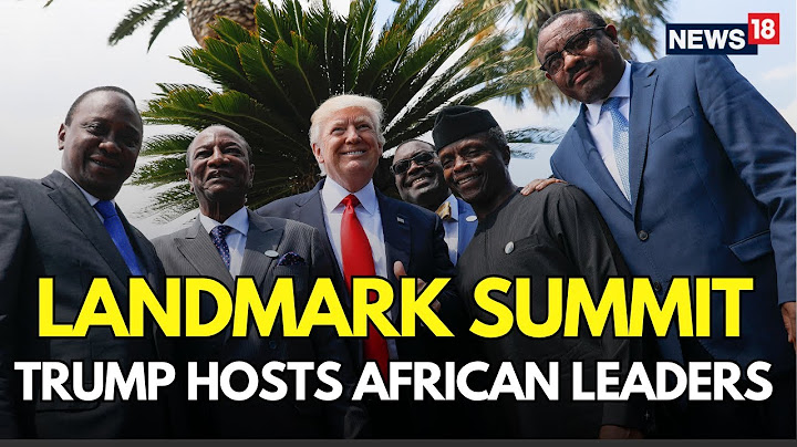 LIVE: Trump Hosts Multilateral Lunch with African Leaders | U.S.–Africa Summit Diplomacy | N18G